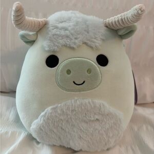 Squishmallows Iver the Easter Highland Cow 8” - NWT